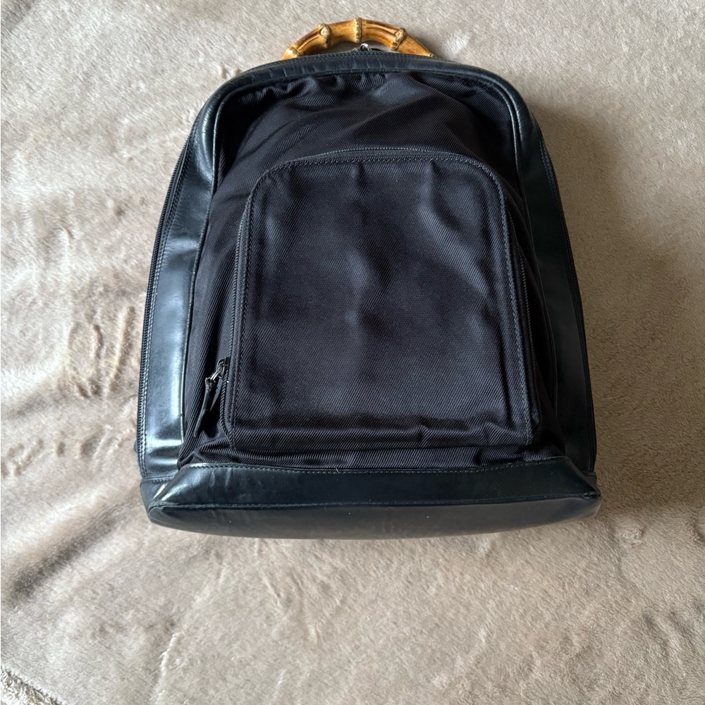 Gucci Nylon Bamboo backpack